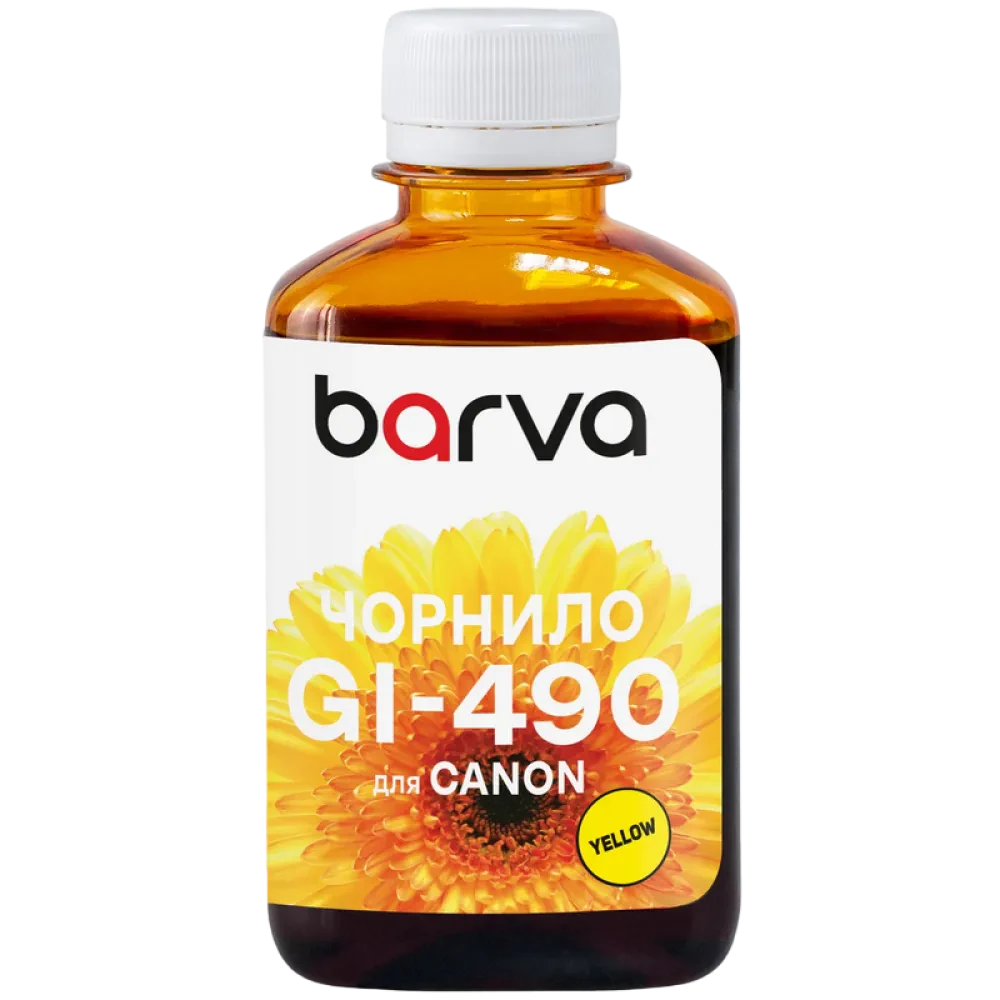 Recipient de cerneală Barva G490 (Canon G-Series), G490-506 (711), Galben