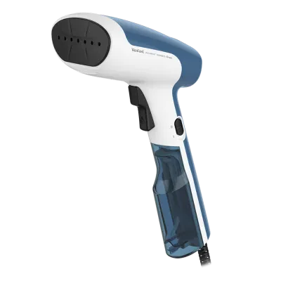 Aparat de călcat vertical cu aburi Tefal DT6130E0, Alb Albastru
