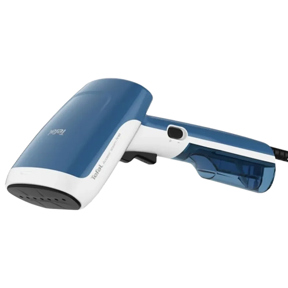 Aparat de călcat vertical cu aburi Tefal DT6130E0, Alb Albastru