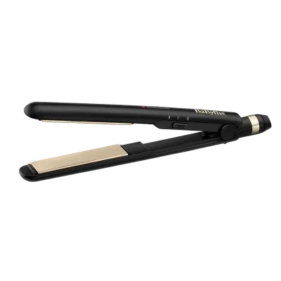 Placă de îndreptat părul BaByliss Ceramic Straight ST089E, Negru