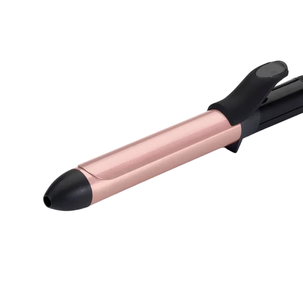 Ondulator de păr BaByliss C451E, Negru | Roz