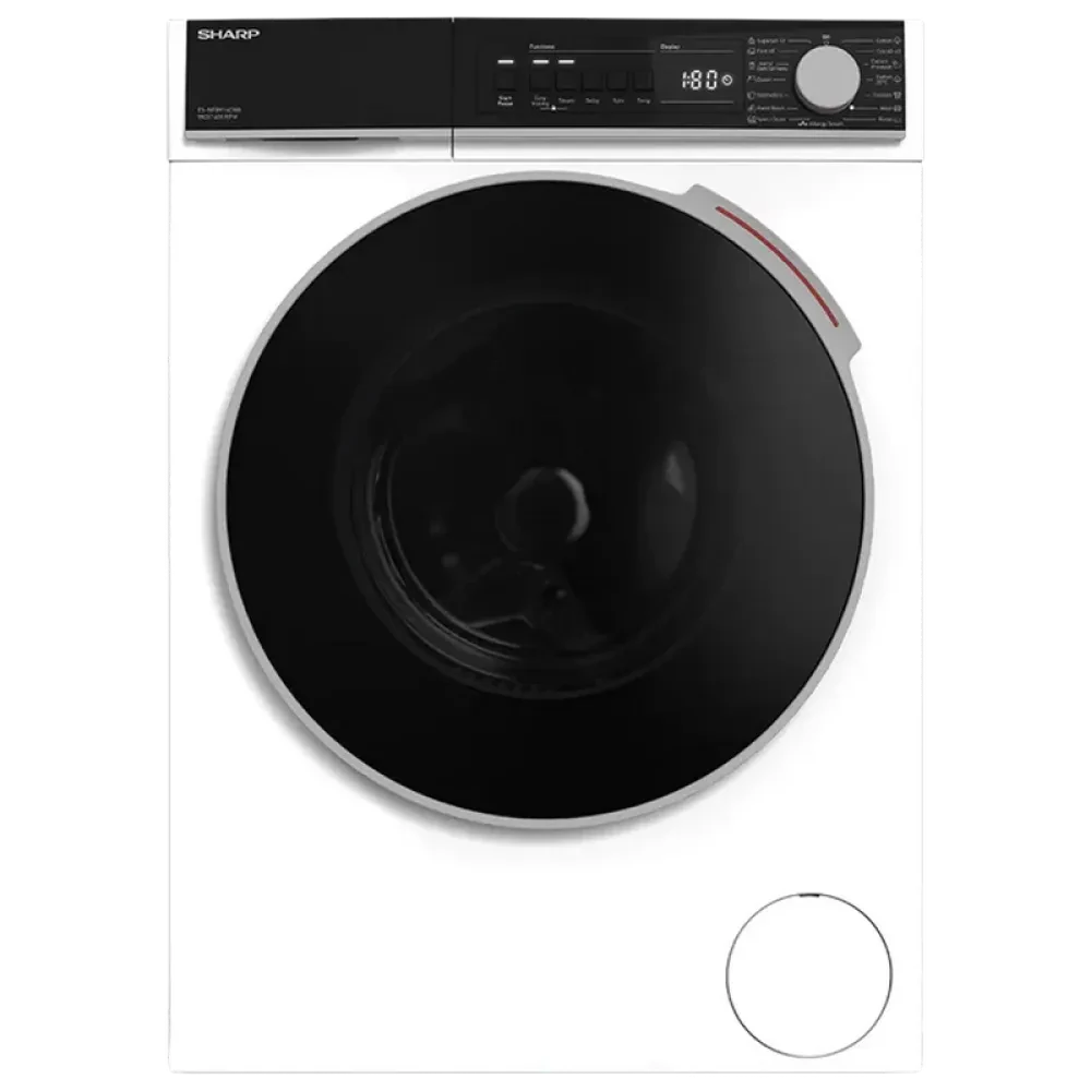 Mașină de spălat Sharp ESNFB914CWAEE, 9kg, Alb