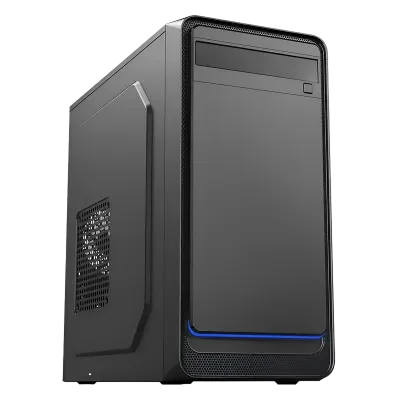 Carcasă PC Sohoo 6503BK, Micro-ATX, ATX, Negru