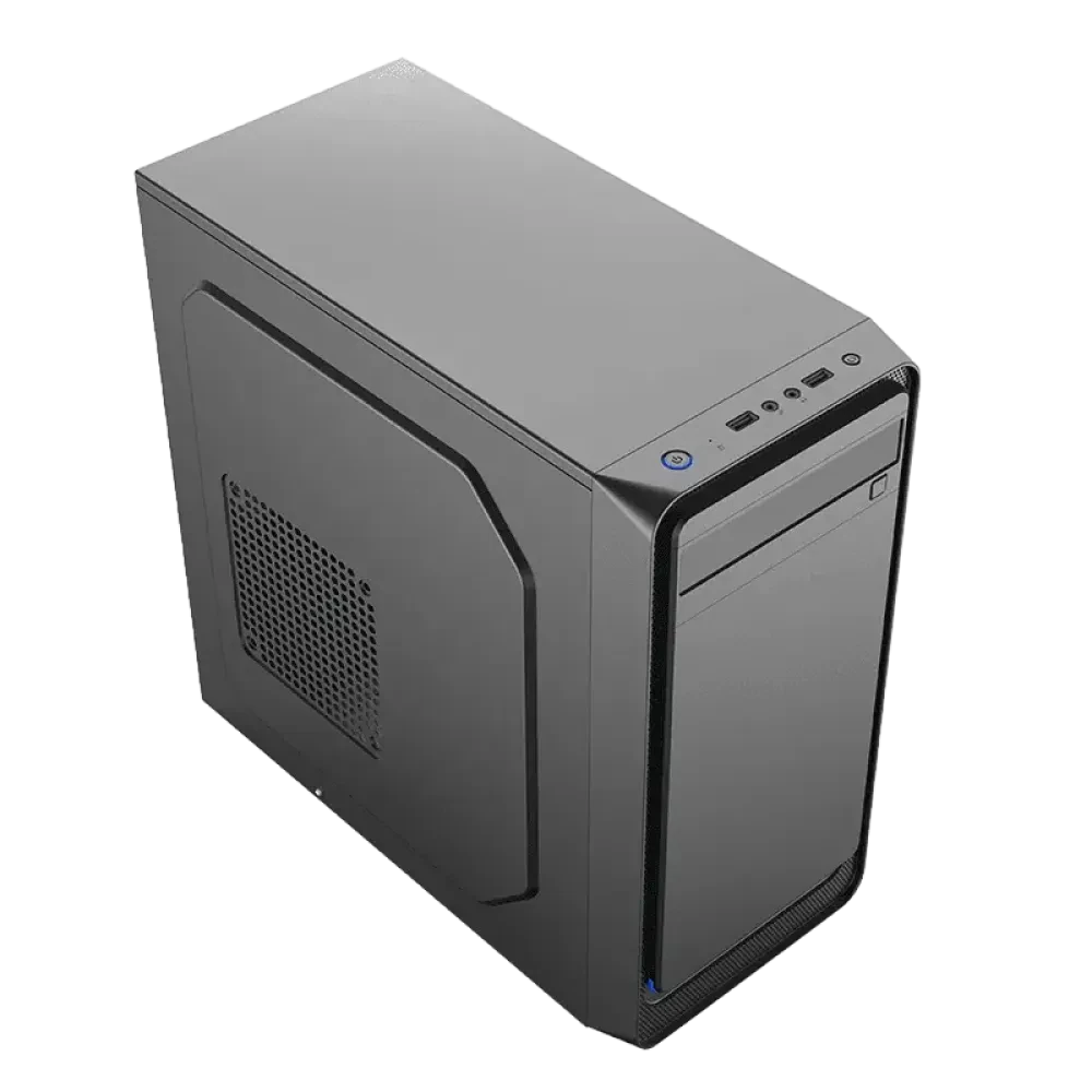 Carcasă PC Sohoo 6503BK, Micro-ATX, ATX, Negru