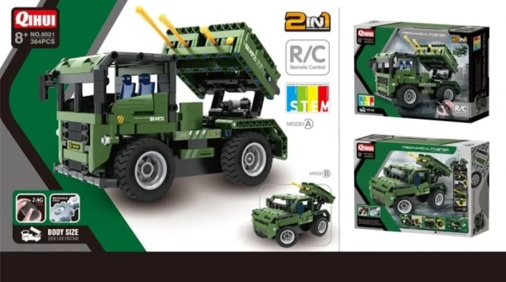 Constructor cu telecomandă XTech Armed Off-road Vehicle