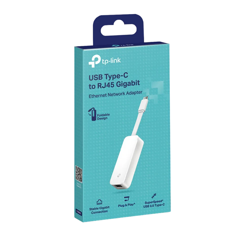 Сетевой адаптер TP-LINK UE300C, Белый