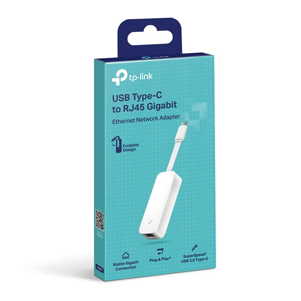 Сетевой адаптер TP-LINK UE300C, Белый