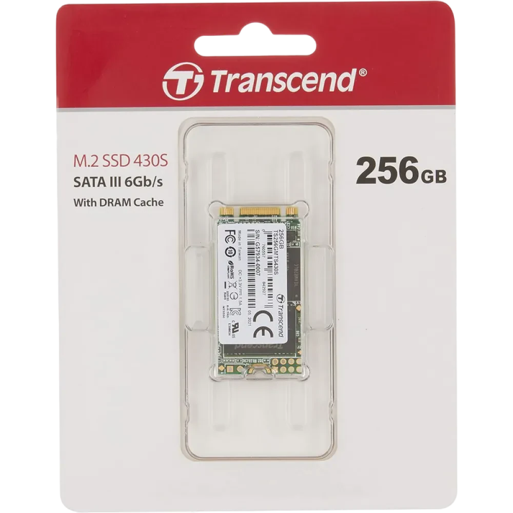 Unitate SSD Transcend 430S, 256GB, TS256GMTS430S