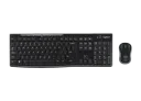 Set Tastatură + Mouse Logitech MK270, Fără fir, Negru