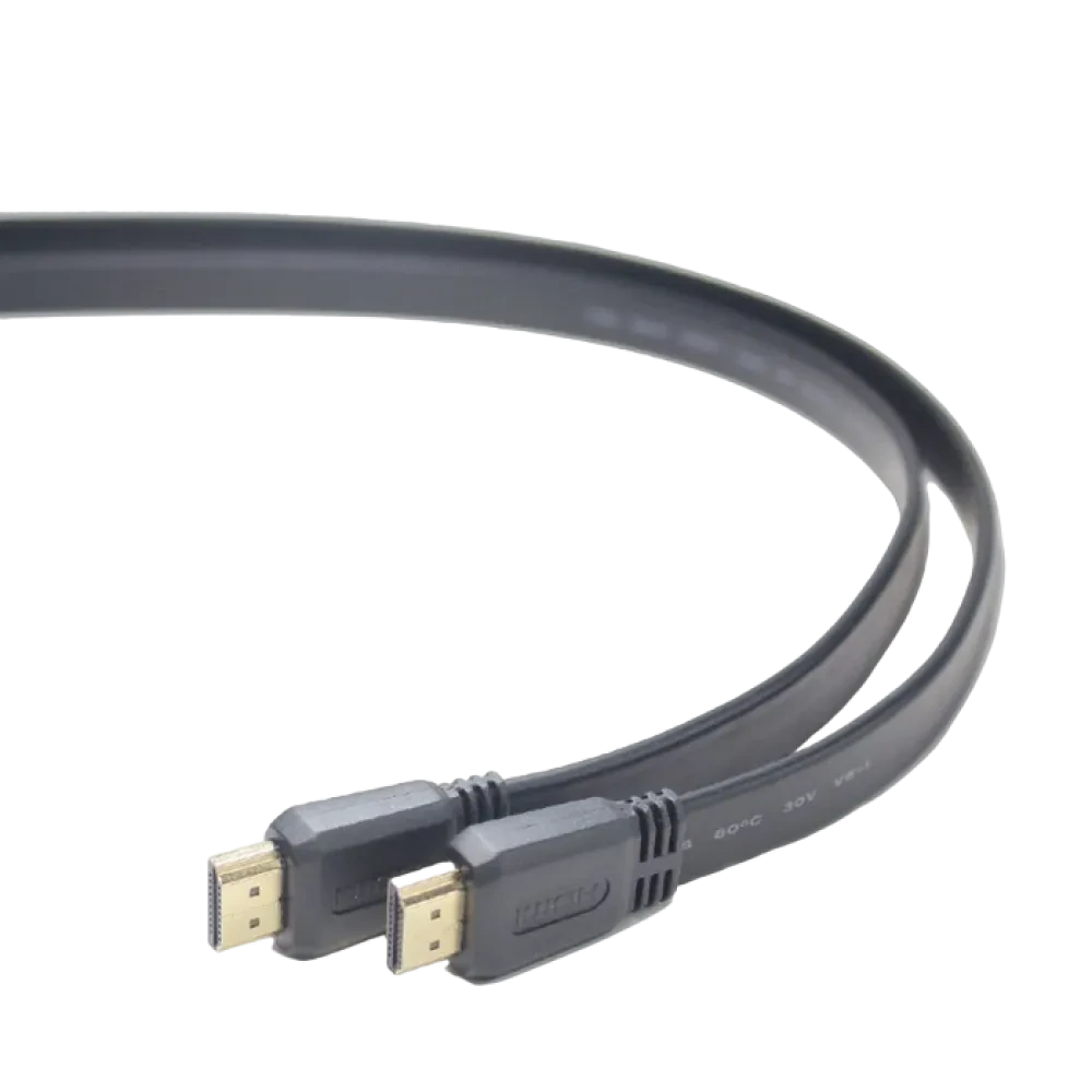 Видеокабель Cablexpert CC-HDMI4F-1M, HDMI (M) - HDMI (M), 1м, Чёрный