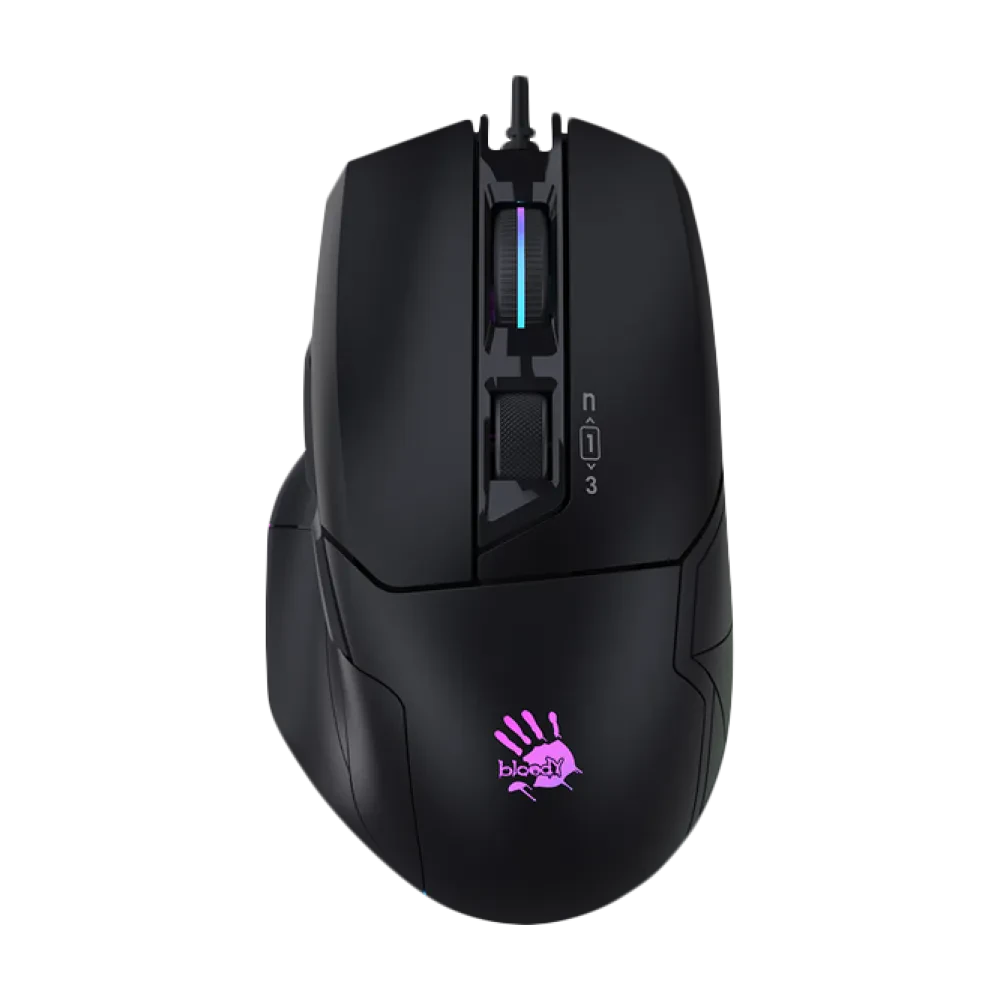 Gaming Mouse Bloody W70 Max, Negru
