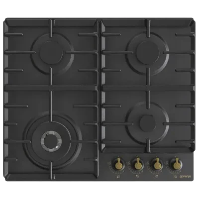 Plită pe gaz Gorenje GW 642 CLB, Negru