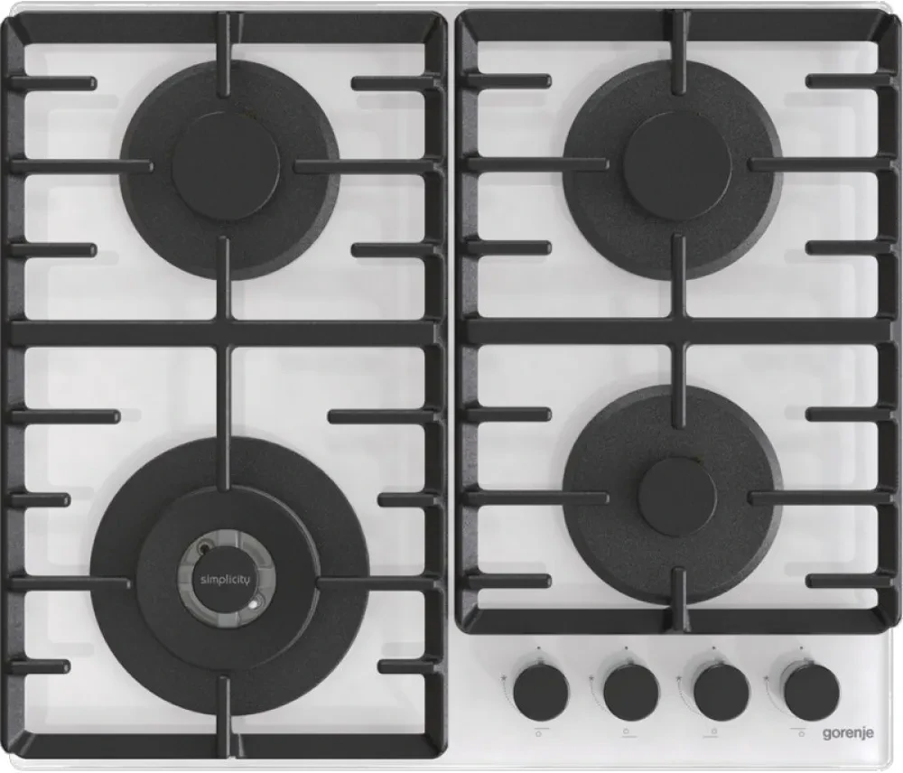 Plită pe gaz Gorenje GTW 642 SYW, Alb
