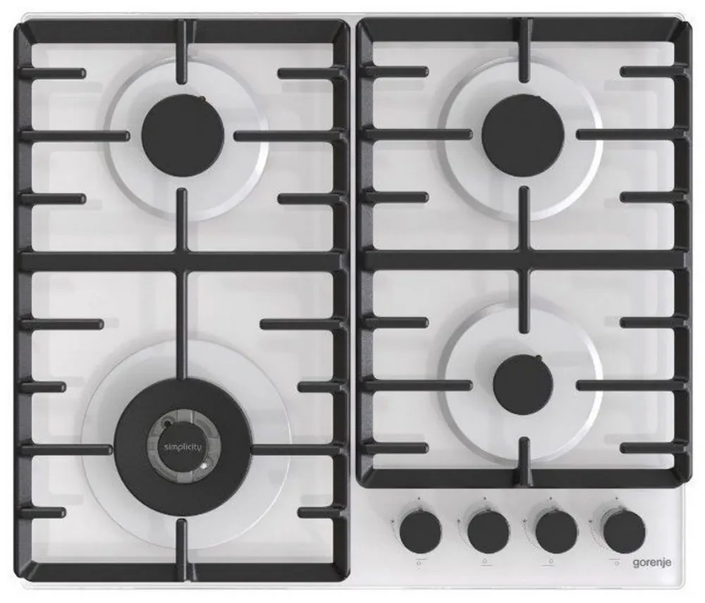 Plită pe gaz Gorenje GTW 642 SYW, Alb