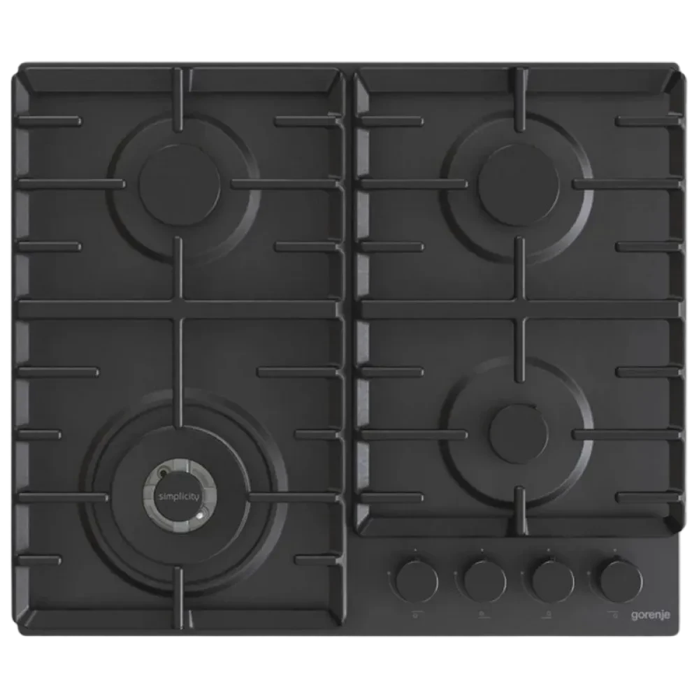 Plită pe gaz Gorenje GW 642 SYB, Negru