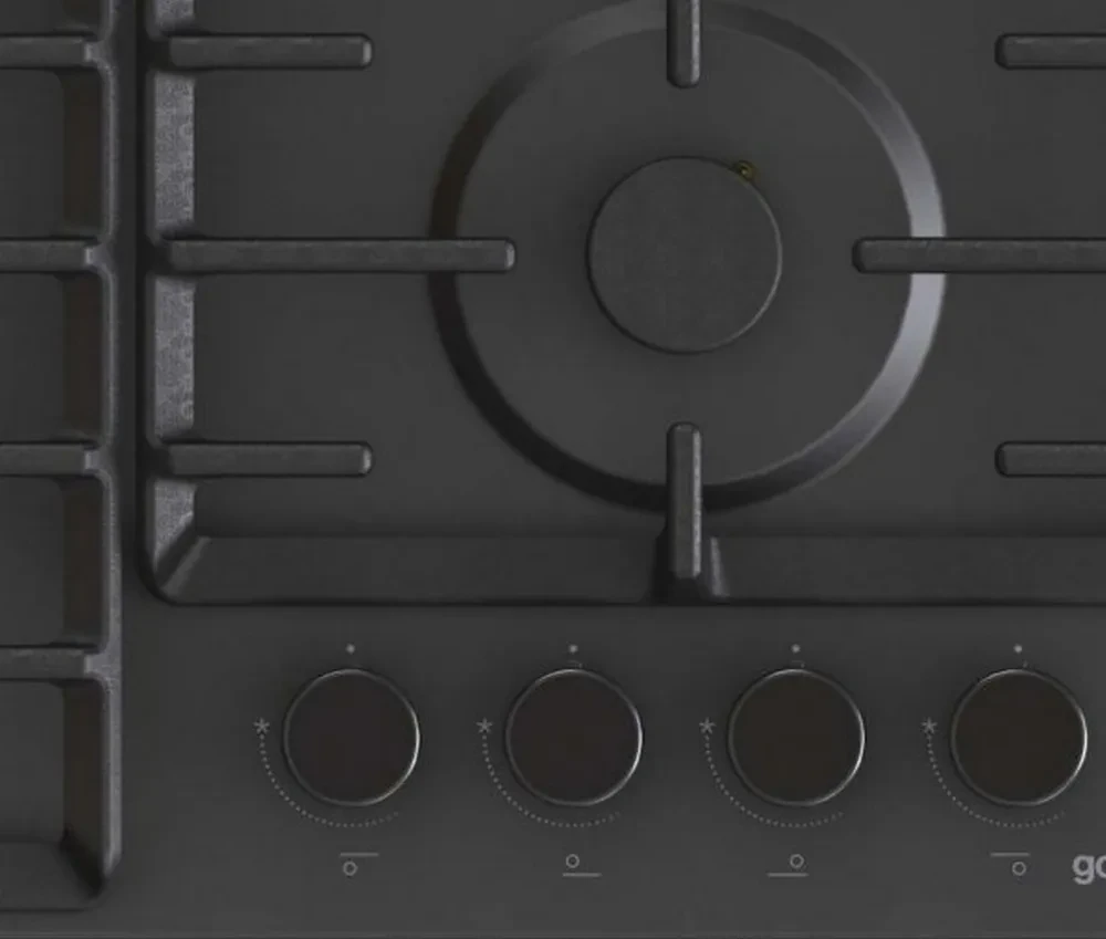Plită pe gaz Gorenje GW 642 SYB, Negru