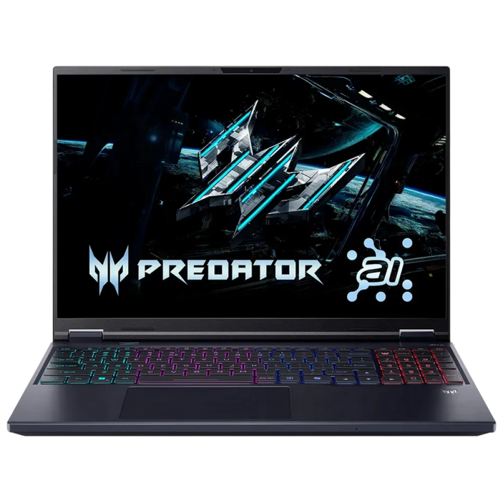 Игровой ноутбук 16" Acer Predator Helios Neo 16 AI PHN16-73, Abyssal Black, Intel Core Ultra 9 275HX, 64Гб/1024Гб, Linux eShell