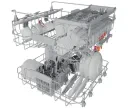 Mașină de spălat vase Hotpoint-Ariston HFC 3C41 CW X, Argintiu