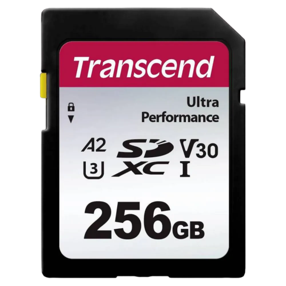 Карта памяти Transcend SDXC 340S, 256Гб (TS256GSDC340S)