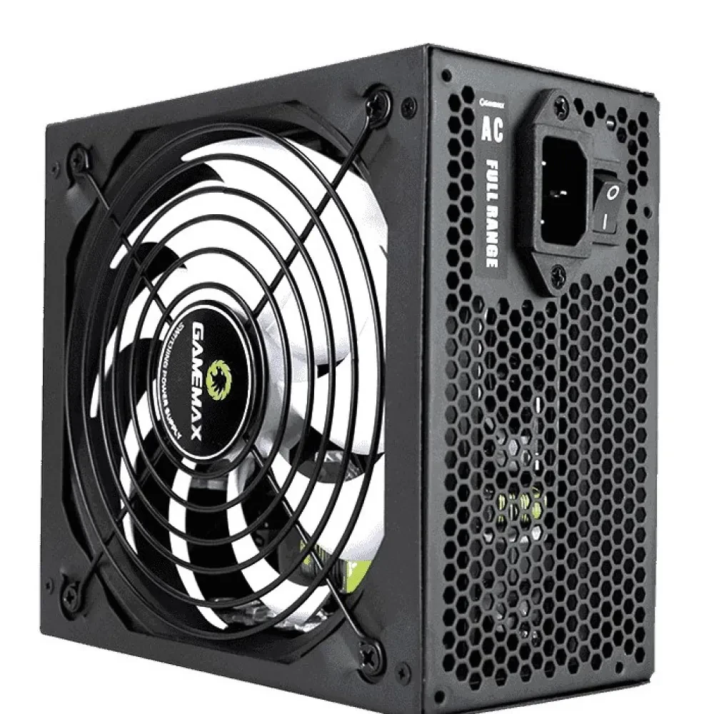 Блок питания для компьютеров Gamemax GP-550, 550Вт, ATX, Немодульный
