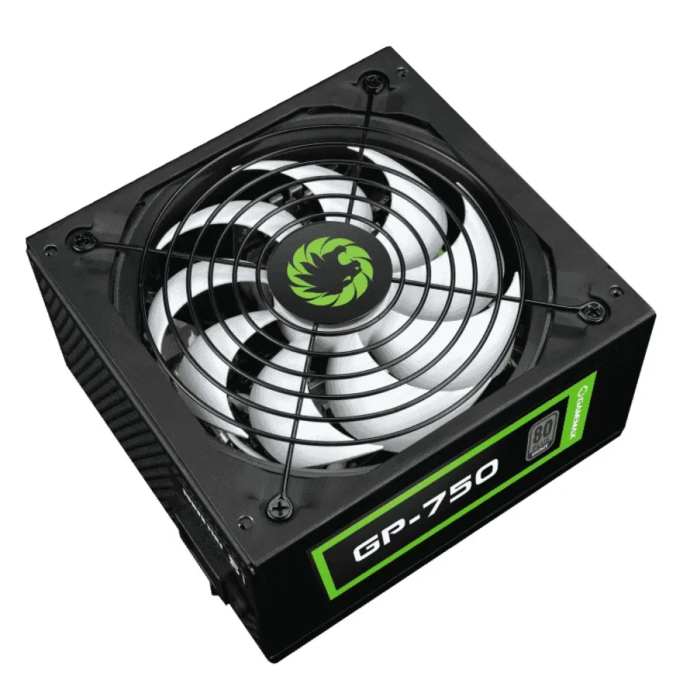 Блок питания для компьютеров Gamemax GP-750, 750Вт, ATX, Немодульный