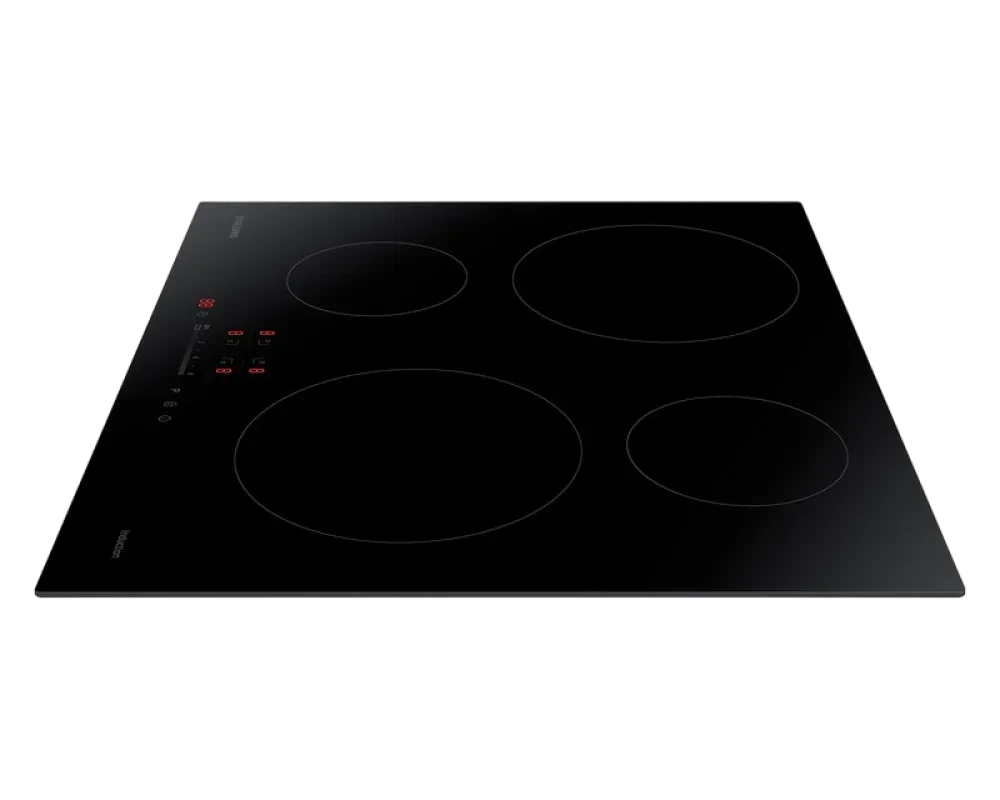 Plită cu inducție Samsung NZ64H37070K/WT, Negru