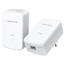 Powerline Adapter MERCUSYS MP500 KIT, AV1000, 1000 Mbps, Alb