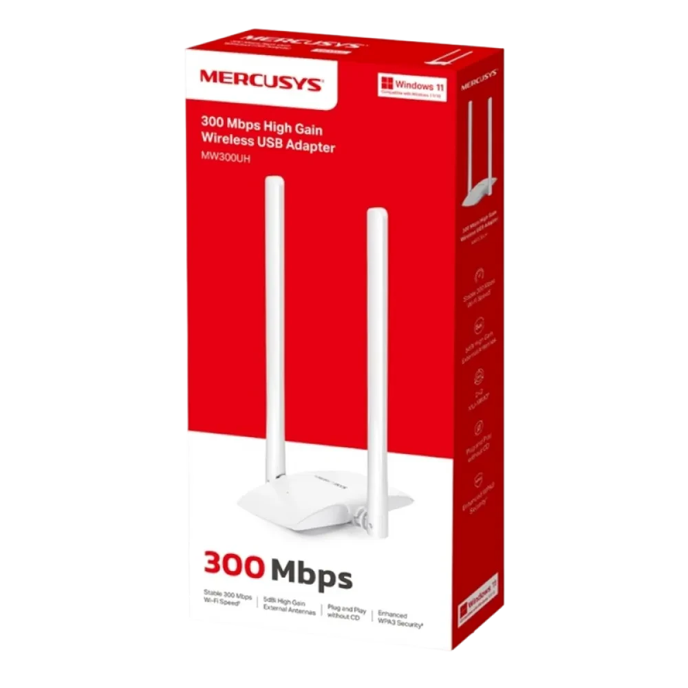 USB Aдаптер MERCUSYS MW300UH