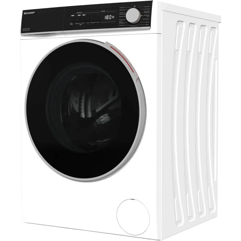 Mașină de spălat Sharp ESNFB814CWDAEE, 8kg, Alb