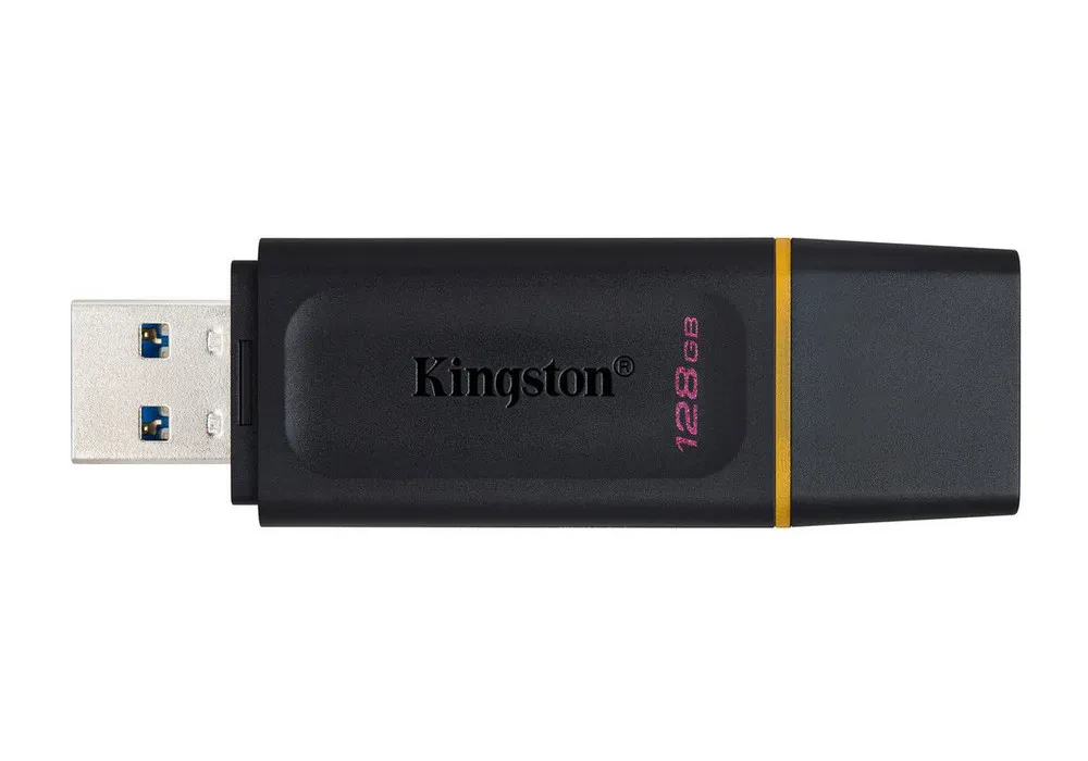 Memorie USB Kingston DataTraveler Exodia, 128GB, Negru/Galben