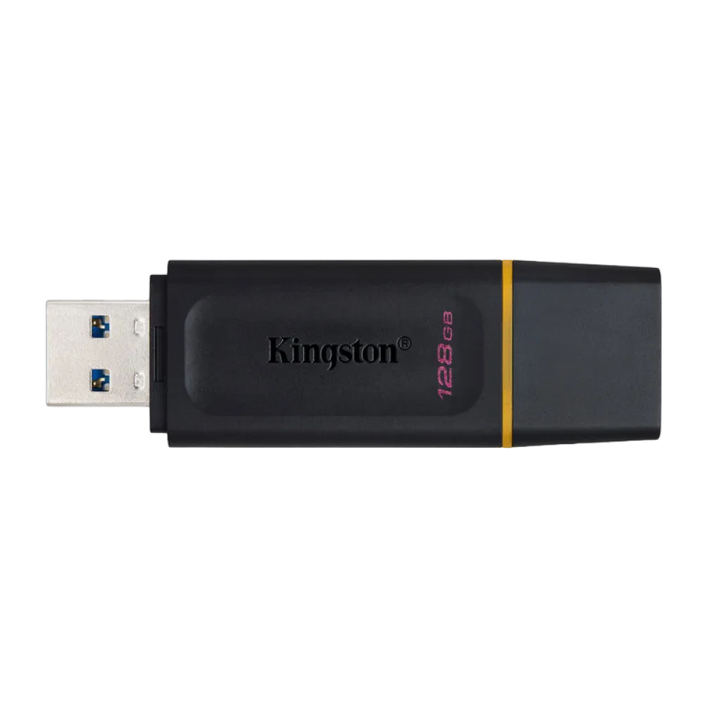 Memorie USB Kingston DataTraveler Exodia, 128GB, Negru/Galben