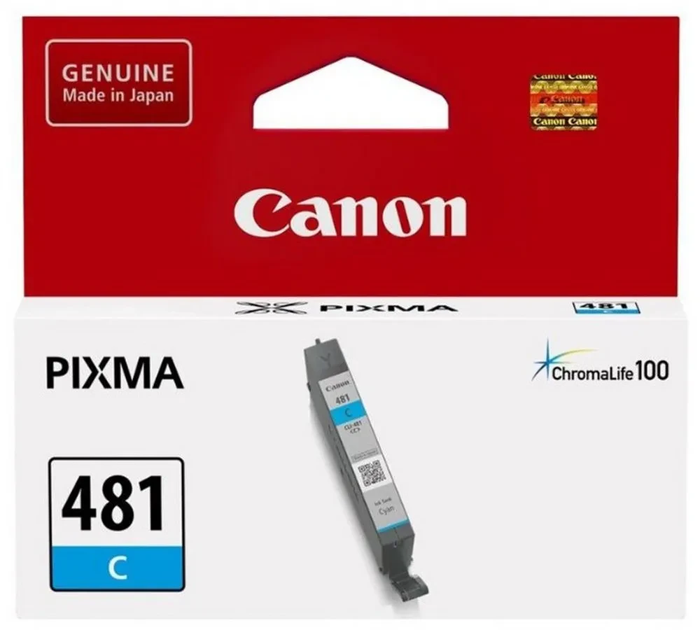 Cartuș de cerneală Canon CLI-481, 5,6ml, Cyan