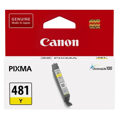 Cartuș de cerneală Canon CLI-481, 5,6ml, Galben
