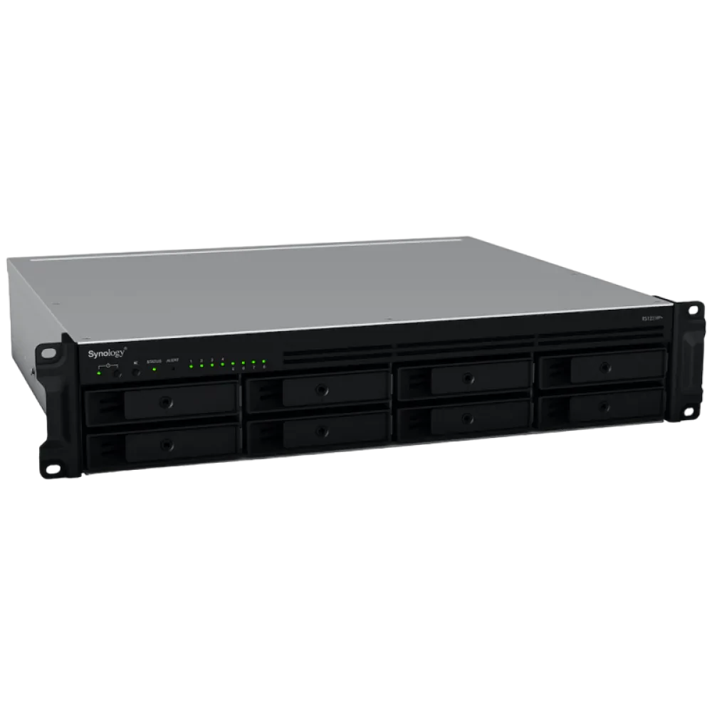 Stocare atașată la rețea SYNOLOGY RS1221+, Negru