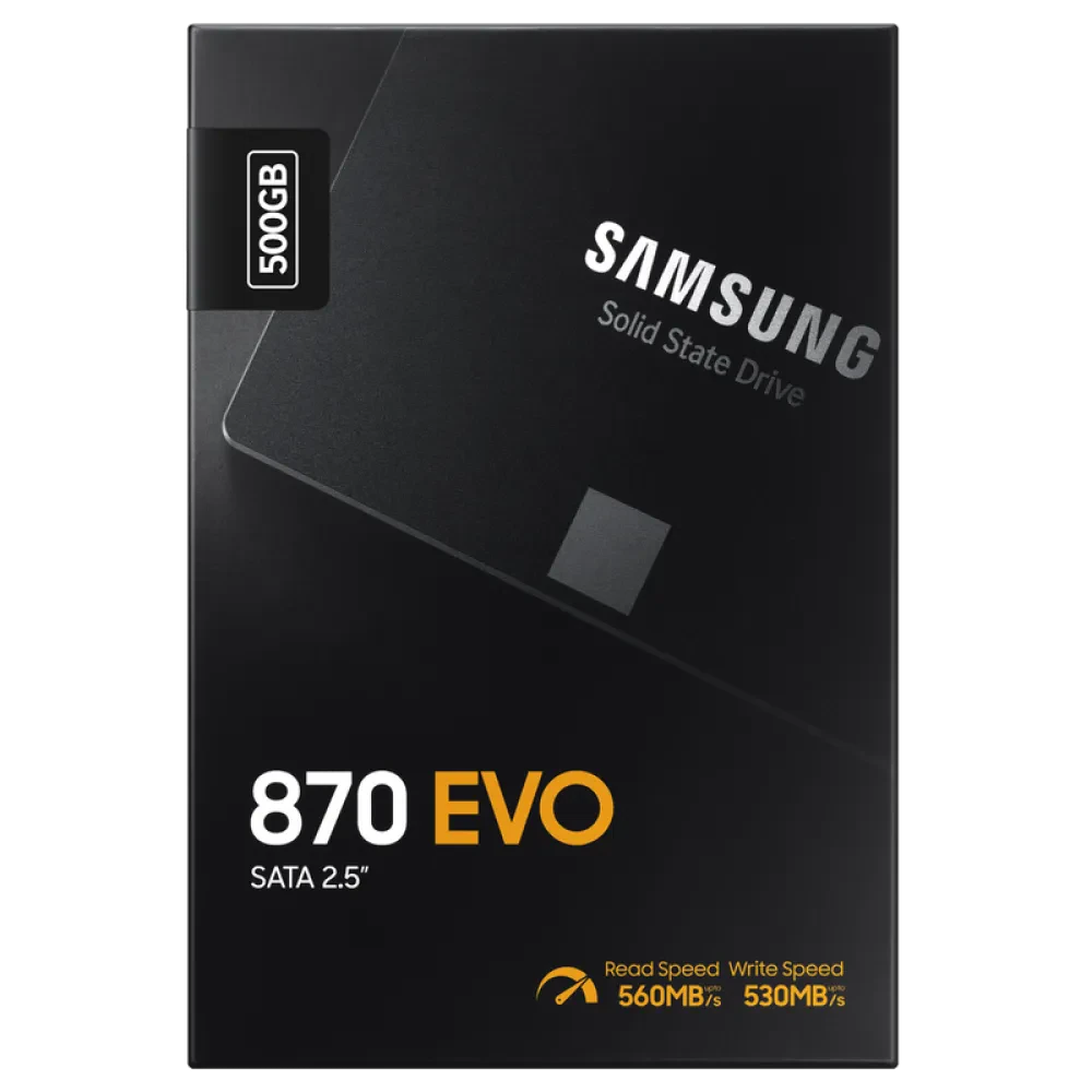 Unitate SSD Samsung 870 EVO  MZ-77E500, 500GB, MZ-77E500BW