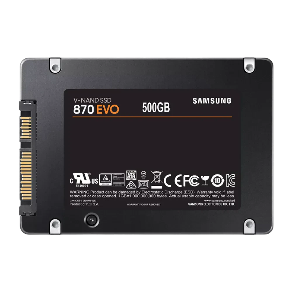 Unitate SSD Samsung 870 EVO  MZ-77E500, 500GB, MZ-77E500BW