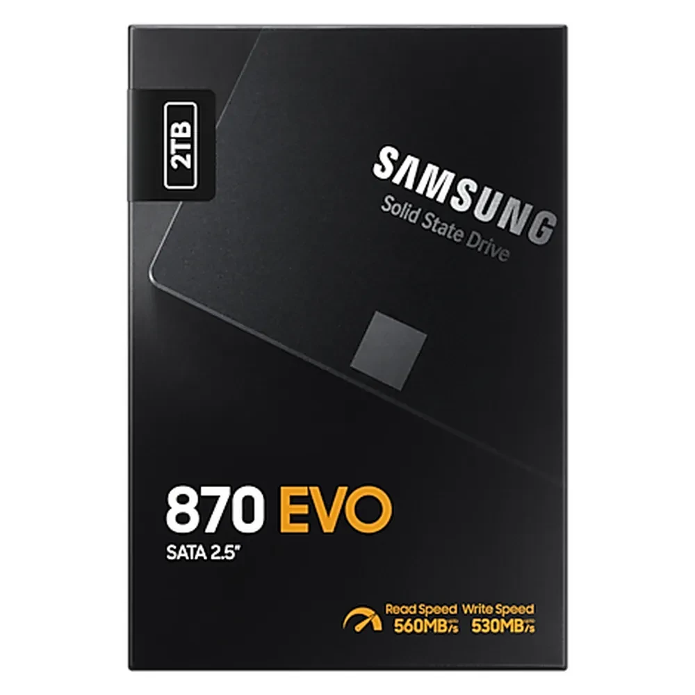 Unitate SSD Samsung 870 EVO MZ-77E2T0, 2000GB, MZ-77E2T0BW