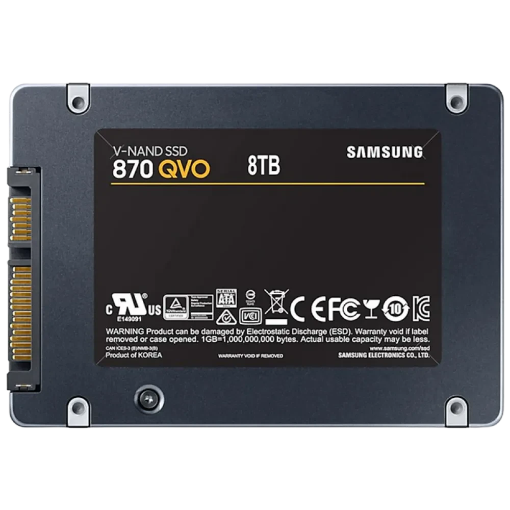 Unitate SSD Samsung 870 QVO MZ-77Q8T0, 8000GB, MZ-77Q8T0BW