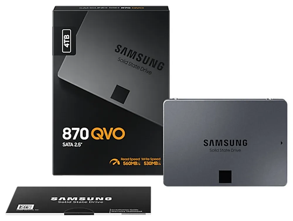 Unitate SSD Samsung 870 QVO MZ-77Q8T0, 8000GB, MZ-77Q8T0BW