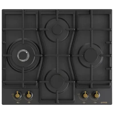 Plită pe gaz Gorenje GW 6D42 CLB, Negru