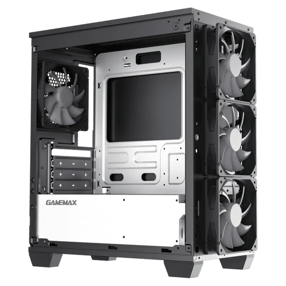 Carcasă PC Gamemax Aero Mini ECO, Micro-ATX, Fără PSU, Negru