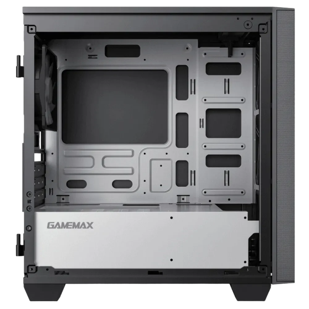 Carcasă PC Gamemax Aero Mini ECO, Micro-ATX, Fără PSU, Negru