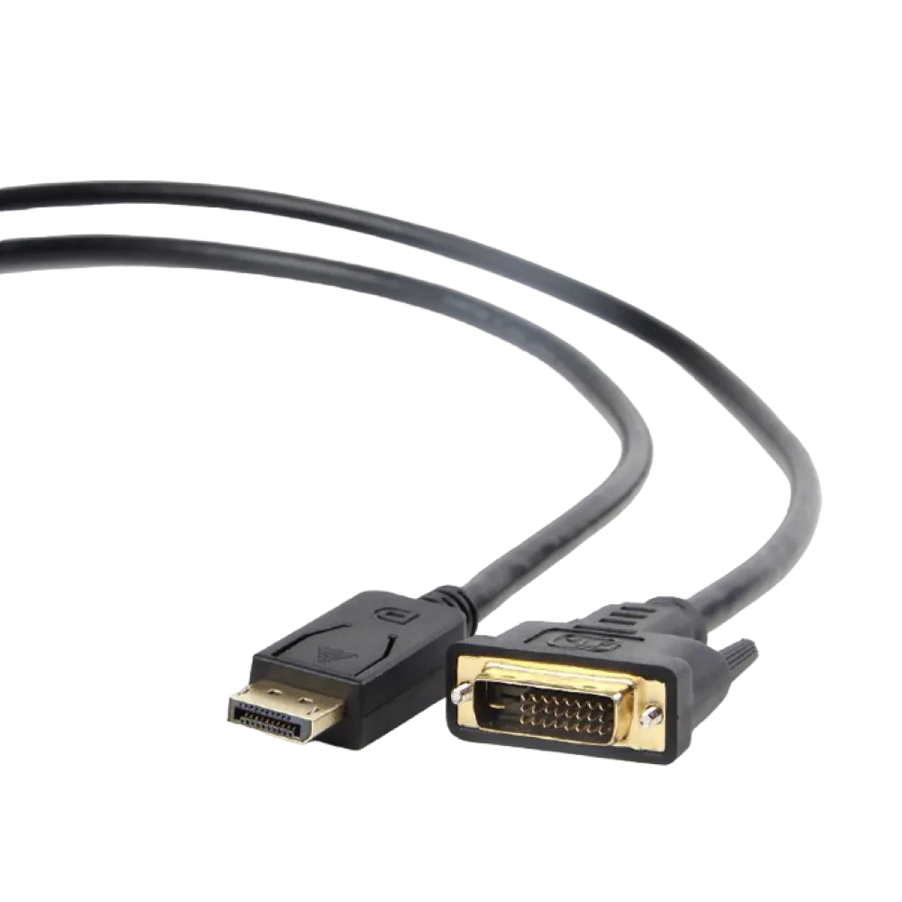 Cablu Video Cablexpert CC-DPM-DVIM-3M, DisplayPort (M) - DVI-D (M), 3m, Negru