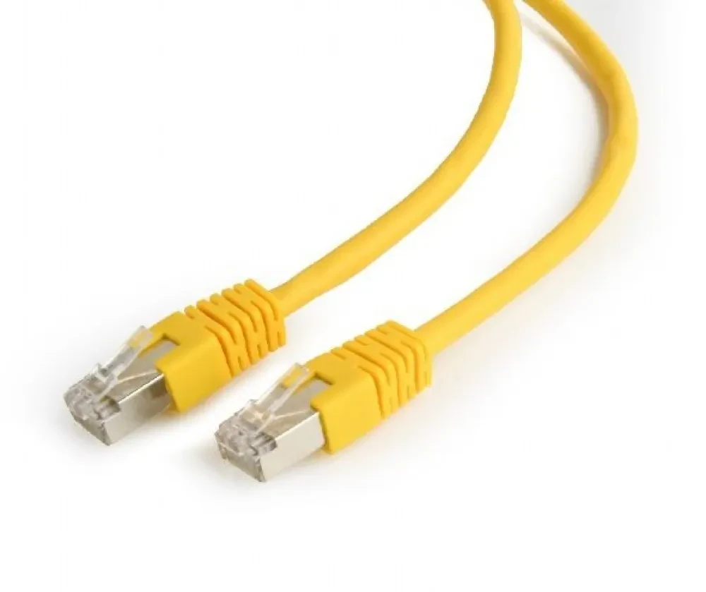 Патч-корд Cablexpert PP6-0.25M/Y, Cat6 FTP , 0,25м, Жёлтый