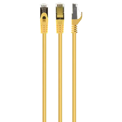 Patch cord Cablexpert PP6-0.25M/Y, Cat6 FTP , 0,25m, Galben