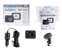 Cameră auto DVR Globex GE-107, Full-HD 1080P, Negru