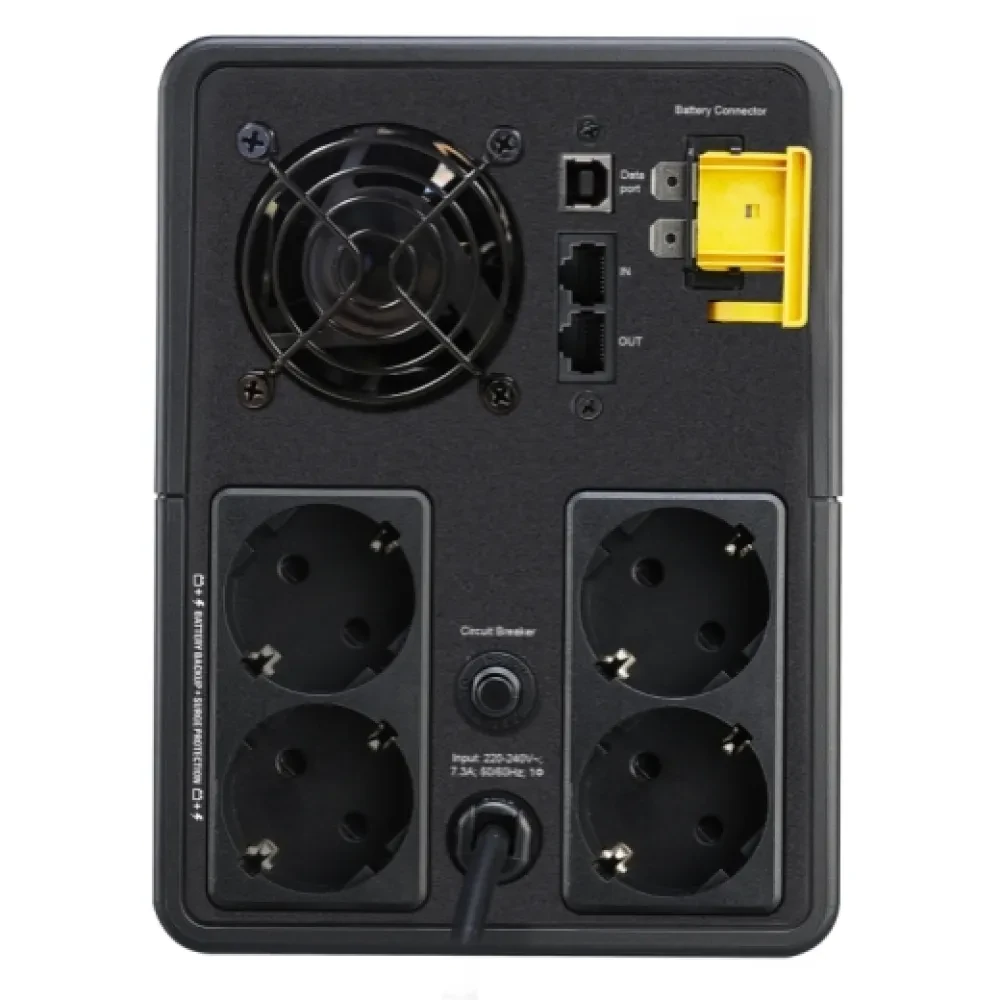 Sursă de alimentare neîntreruptibilă APC Back-UPS BX1600MI-GR, Linear-interactiv, 1600VA, Turn