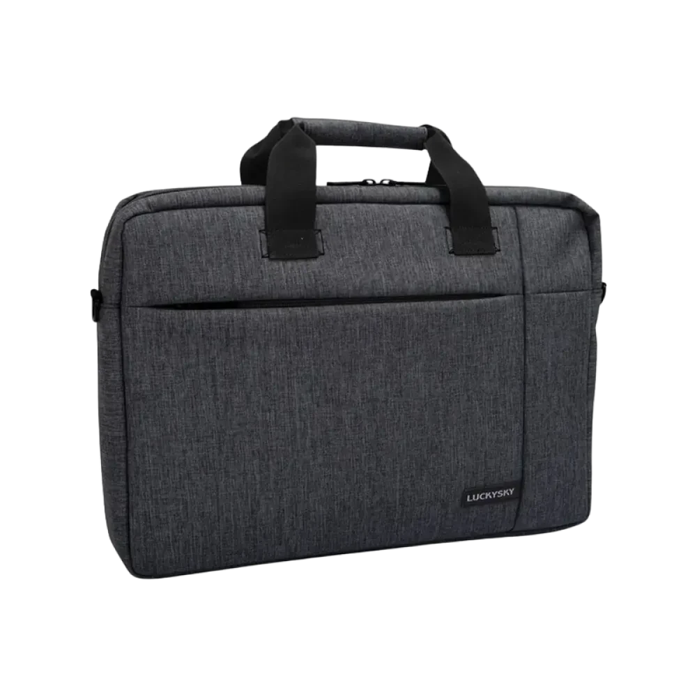 Сумка для ноутбука Luckysky LSM8870, 15.6", Полиэстер, Чёрный