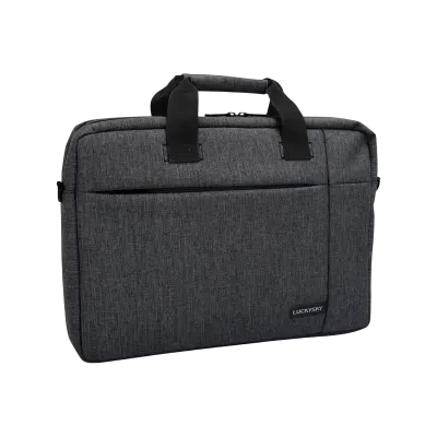 Geantă pentru Laptop Luckysky LSM8870, 15.6", Poliester, Negru