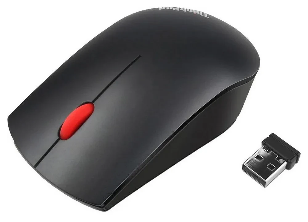 Mouse Wireless Lenovo ThinkPad Essential, Negru